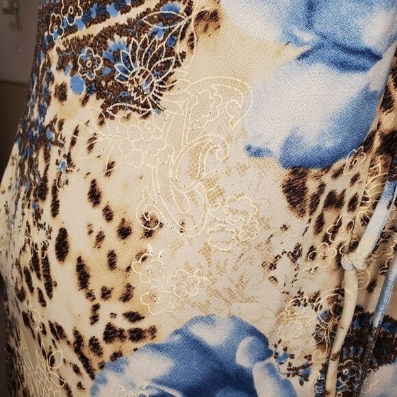 Conspiracy Sexy floral with Cheetah print dress - Picture 5 of 12